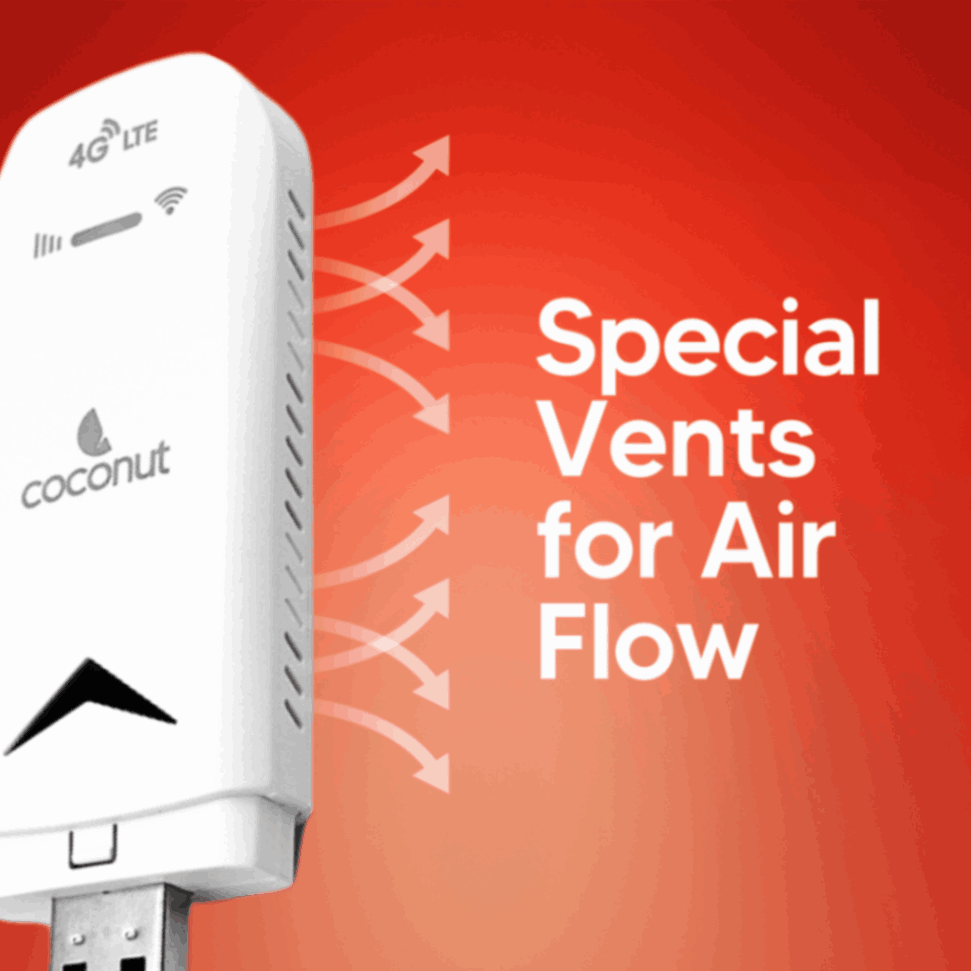 Konnect 4G Dongle - Dual Band, Compatible with All SIM Cards